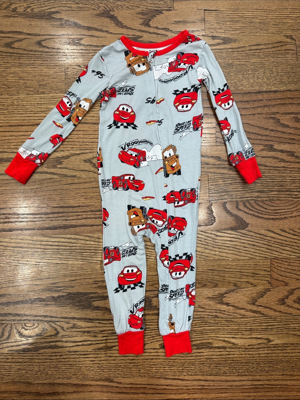 Disney Pixar Cars viscose Pajamas Size 18M